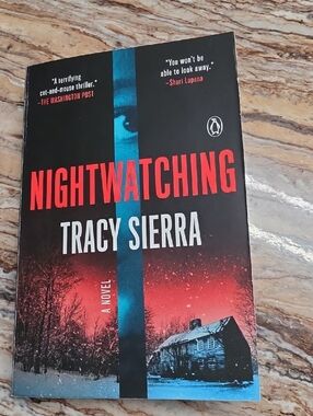 Penguin Nightwatching by Tracy Sierra - Black & Red Paperback Novel